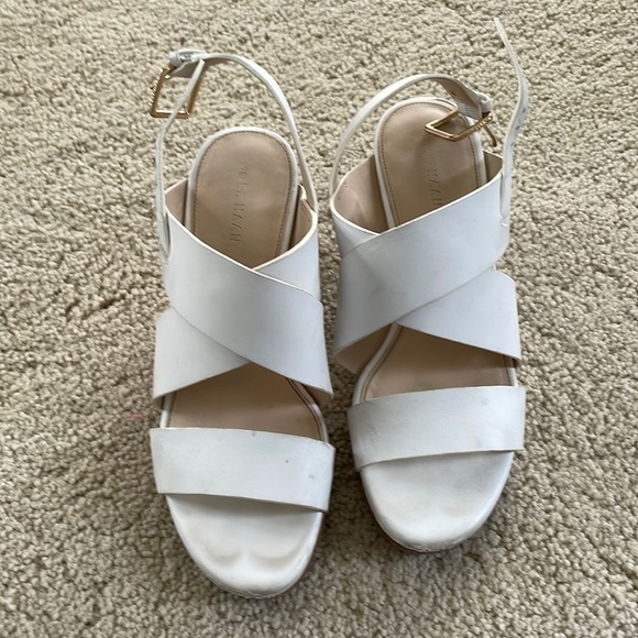 Cole Haan Shoes - White Cole Haan wedges